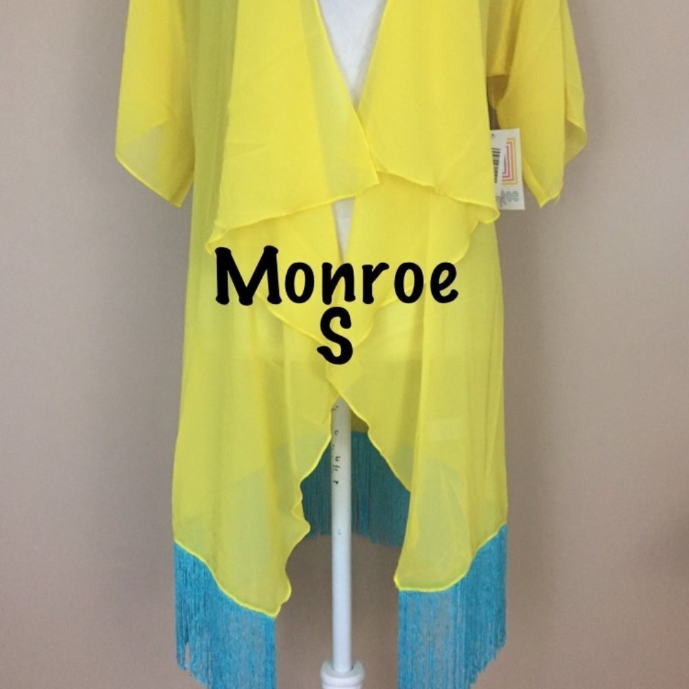LuLaRoe Monroe Cover Up/Kimono brand new with tags